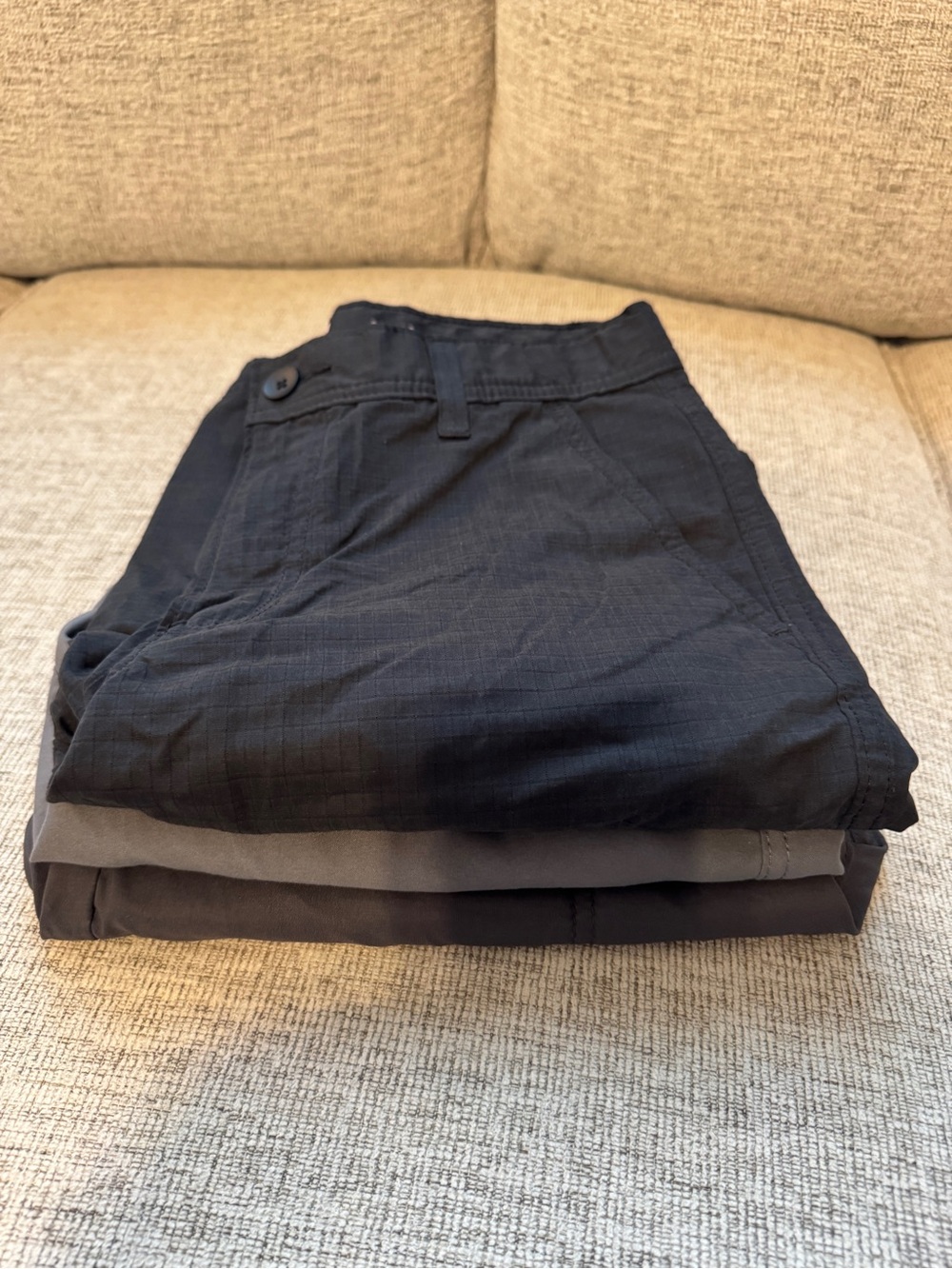 3 pairs boy’s Performance Cargo Shorts - Picture 5 of 5